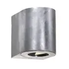 Nordlux Canto 2 Wandleuchte Stahl Silber Up & Down 10.6 W 500lm - 830 Warmweiß