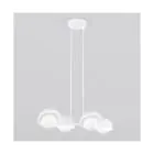 Emibig Pendelleuchte Boom Stahl Weiß | Geeignet für 4x G9 - Max 8W