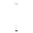 SLV Numinos Phase S Suspension Luminaire Aluminium Blanc 10.42W 1020lm 24D - 930 Blanc Chaud | Meilleur Rendu Des Couleurs - Dimmable 