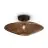 Good&Mojo Plafonnier Iguazu Jute Brun | Convient pour 1x E27 