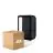 Lot 4x D'Lite Applique Murale Arlo Noir | IP44 - Convient pour 1x E27