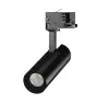 Noxion Spot LED Sur Rail 3 Phases  Ecowhite Aluminium Noir 10W 840lm 36D - 830 Blanc Chaud
