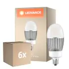 Lot 6x Ledvance LED Ampoule HQL LED P E27 41W 5400lm - 827 Blanc Très Chaud | Équivalent 125W